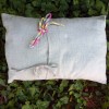 Housse de coussin rectangulaire 35x50cm fermeture par nouettes - A1