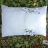 Housse de coussin rectangulaire fermeture au dos avec nouettes - A3