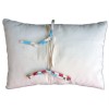 Housse de coussin rectangulaire fermeture avec des nouettes - A5