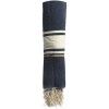 Fouta classique Bleu brut en coton