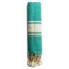 Fouta classique Turquoise en coton