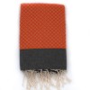 Fouta Losange : Orange